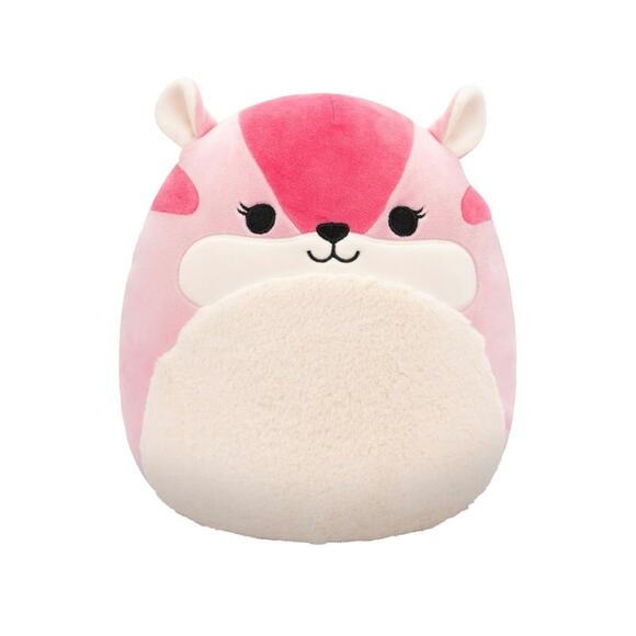 Squishmallows Original 12-Inch 'Dianalee' Pink Chipmunk Plush / Stuffed Animal - Picture 2 of 12